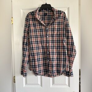 J. Crew Men’s Classic Plaid Slim Button-Down Shirt